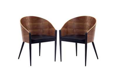 Image for Walnut Cooper Dining Chairs [Set of 2]