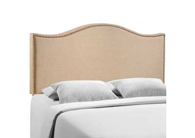 Image for Curl Cafe Queen Nailhead Upholstered Headboard