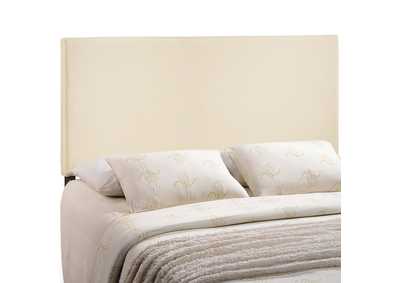 Image for Region Ivory King Upholstered Fabric Headboard