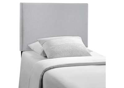 Image for Region Sky Gray Twin Upholstered Fabric Headboard