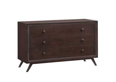 Image for Cappuccino Tracy Wood Dresser