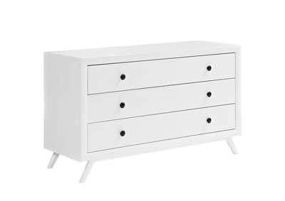 Image for White Tracy Wood Dresser