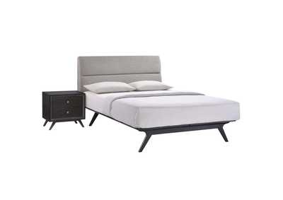 Image for Black Gray Addison 2 Piece Queen Bedroom Set