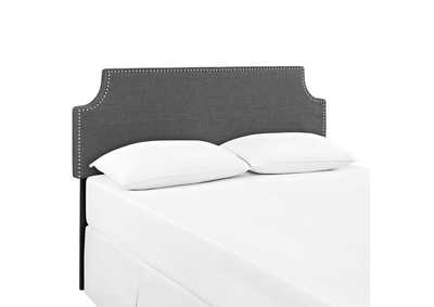 Image for Laura Gray King Upholstered Fabric Headboard
