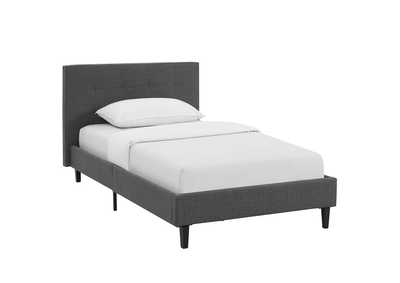 Image for Gray Linnea Twin Bed