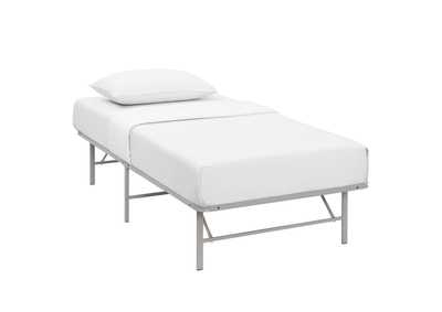 Image for Gray Horizon Twin Bed - Stainless Steel Frame
