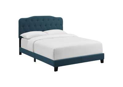 Image for Azure Amelia Queen Upholstered Bed - Fabric