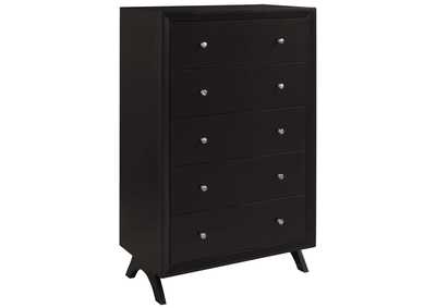 Image for Cappuccino Providence Five-Drawer Chest or Stand