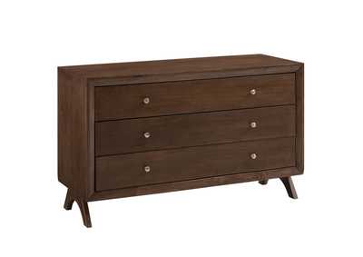 Image for Walnut Providence Three-Drawer Dresser or Stand