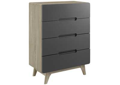 Image for Natural Gray Origin Four-Drawer Chest or Stand