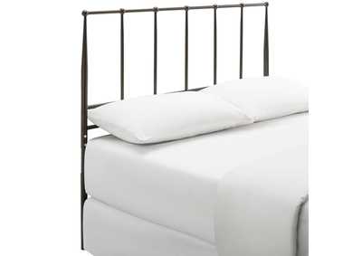 Image for Kiana Brown Full Metal Stainless Steel Headboard