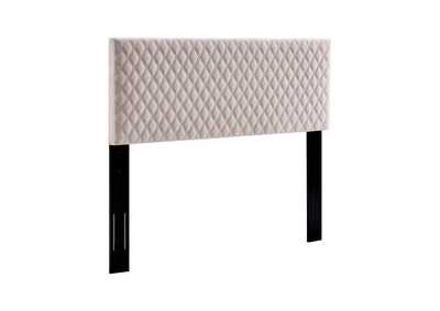 Image for Angela Pink Full/Queen Performance Velvet Headboard