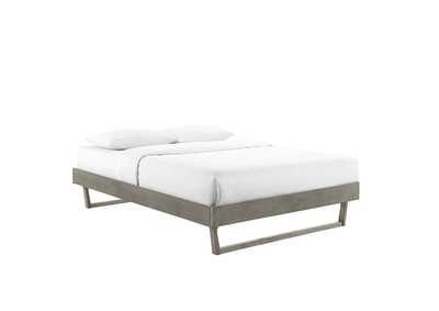 Image for Gray Billie Queen Wood Platform Bed Frame
