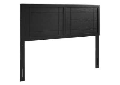 Image for Archie Black Full Wood Headboard