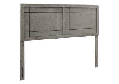 Image for Archie Gray Full Wood Headboard