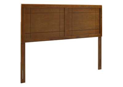 Image for Archie Walnut Full Wood Headboard