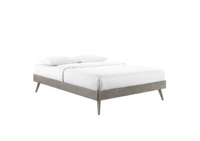 Image for Gray Margo King Wood Platform Bed Frame