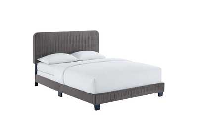Image for Celine Channel Tufted Performance Velvet King Bed