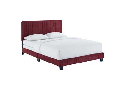 Image for Celine Channel Tufted Performance Velvet King Bed