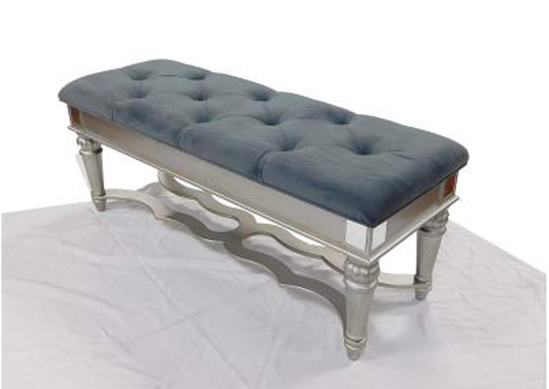 Silver Accent Bench,Nationwide
