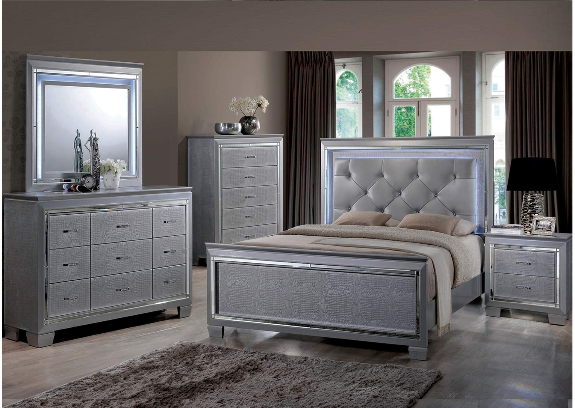 B118 King Bed,Nationwide