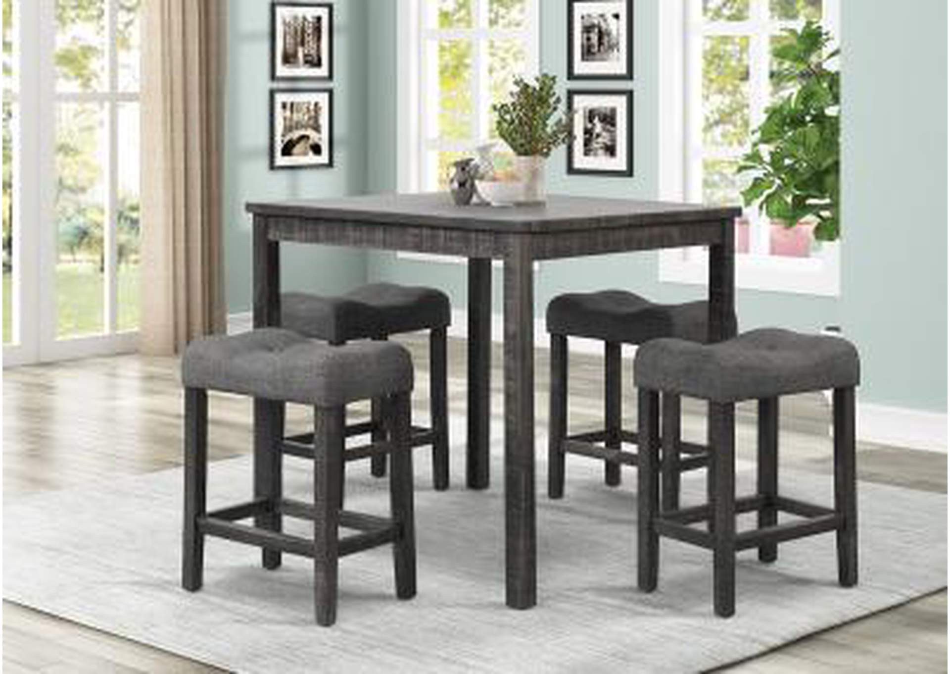 D386 Pub Table and 4 Pub Chairs,Nationwide