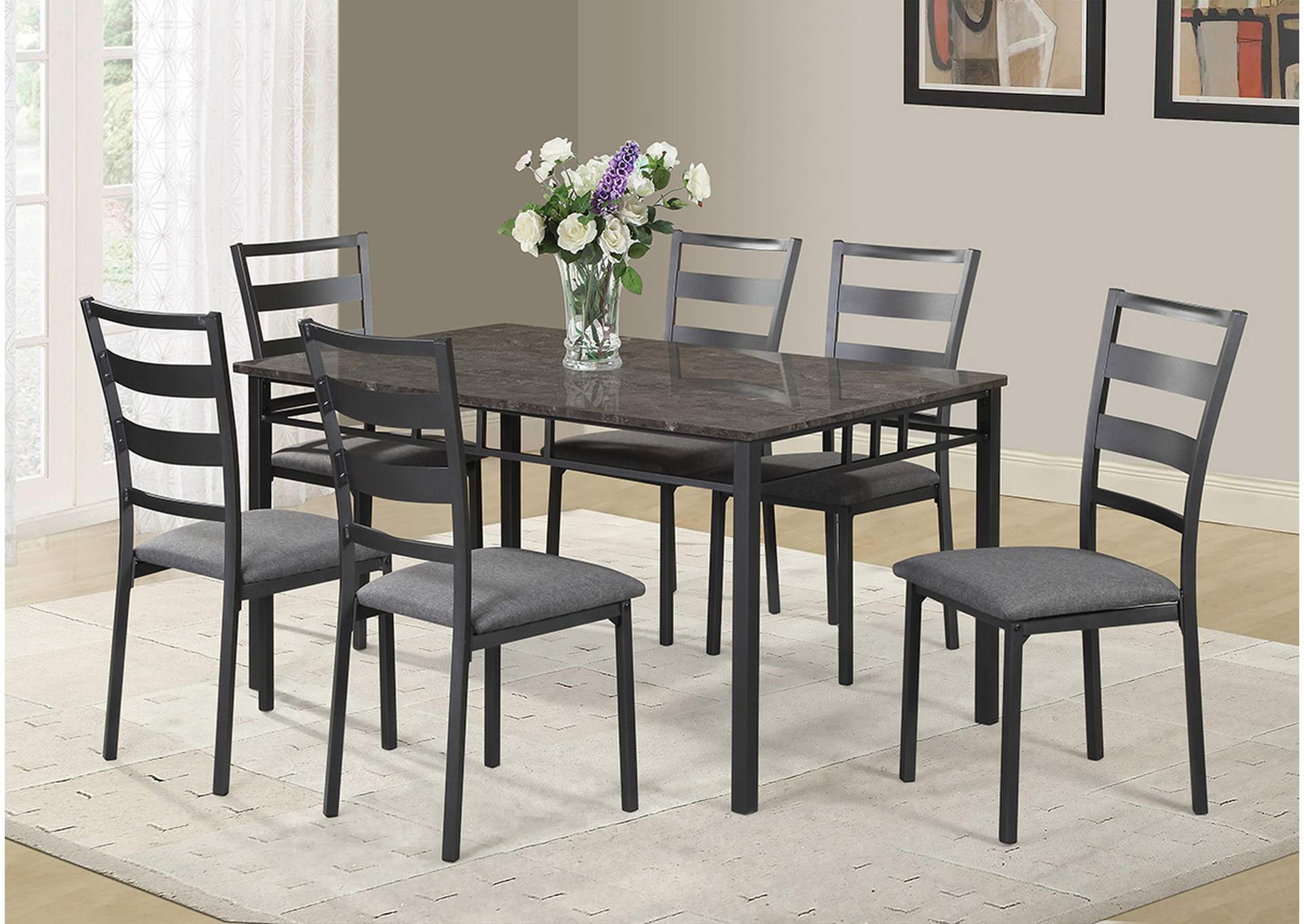 D586 Table and 6 Side Chairs,Nationwide