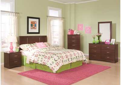 Image for Cherry Grain Queen/Full Panel Headboard