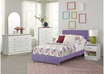 Image for White Full Bed