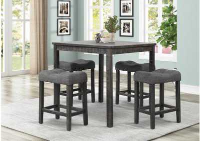 Image for D386 Pub Table and 4 Pub Chairs