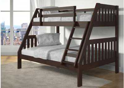 Image for Cappuccino Twin / Full Bunkbed