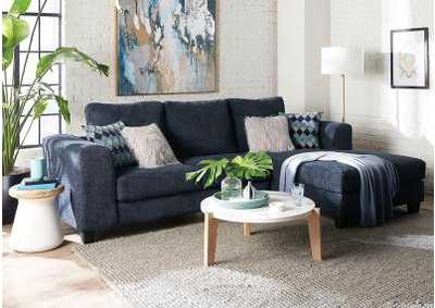 Image for Blue 2 Piece Sectional
