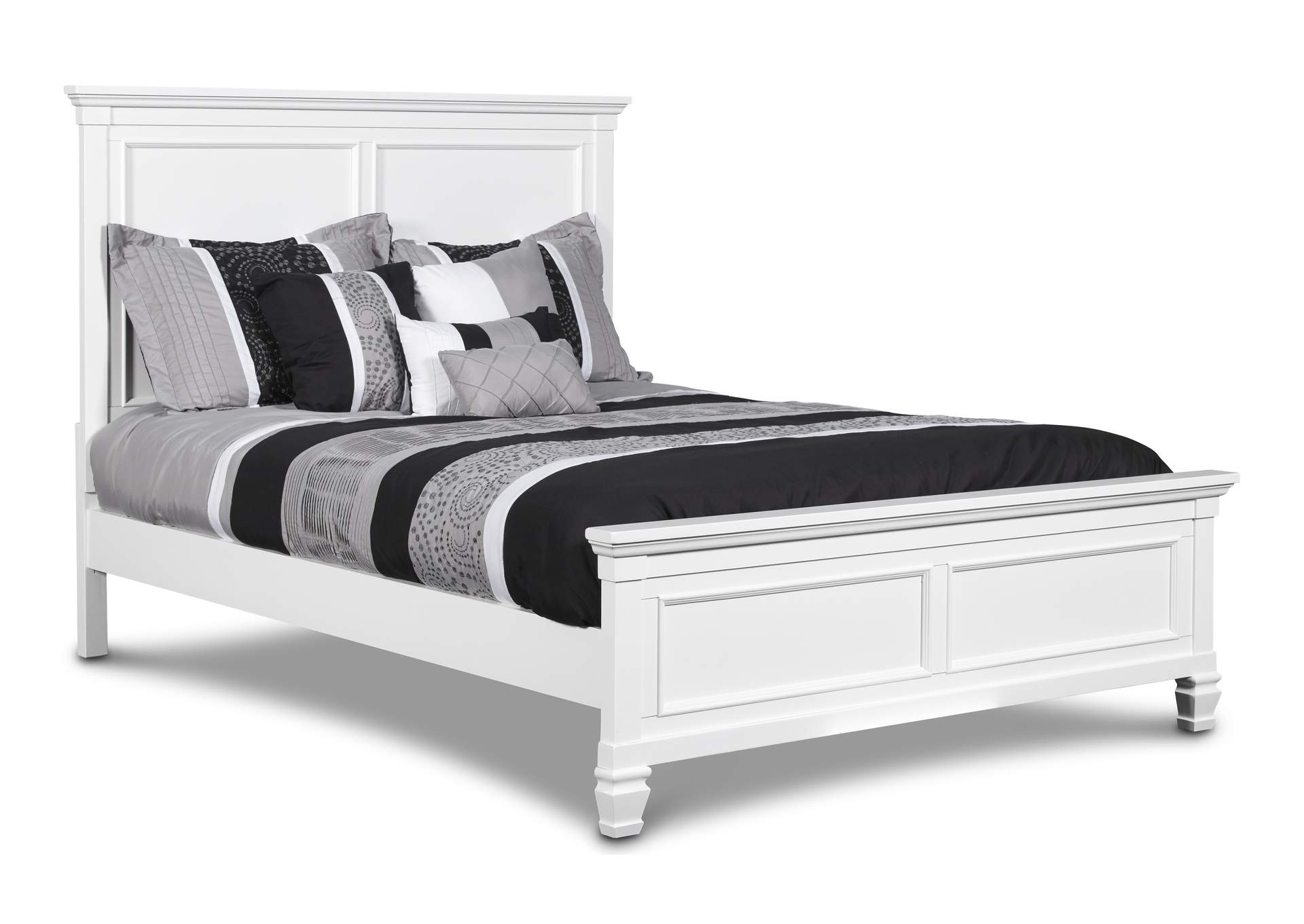 Tamarack White Full Bed w/Dresser and Mirror,New Classic