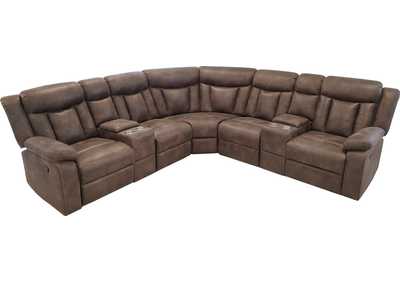 Image for Stewart Adobe Reclining Sectional