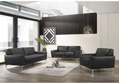 Image for Carrara Black Sofa