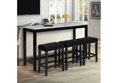 Image for Celeste Theater Bar Table w/3 Stools