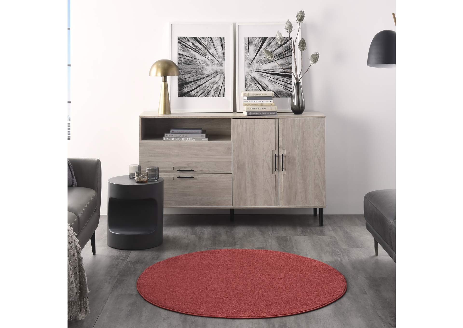 Nourison Nourison Essentials 4' Round Area Rug,Nourison