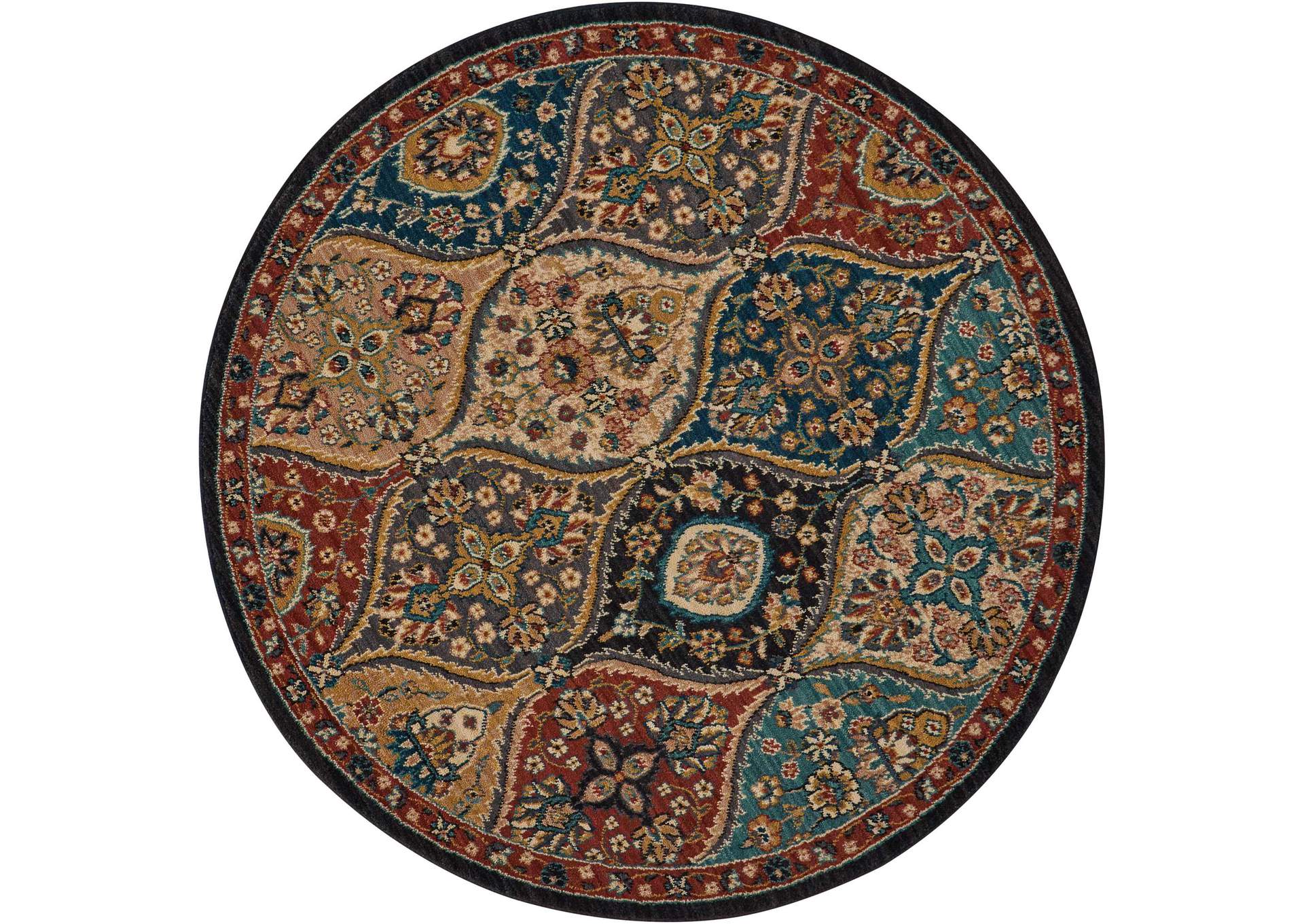 Nourison 2020 NR203 5' Round Area Rug,Nourison
