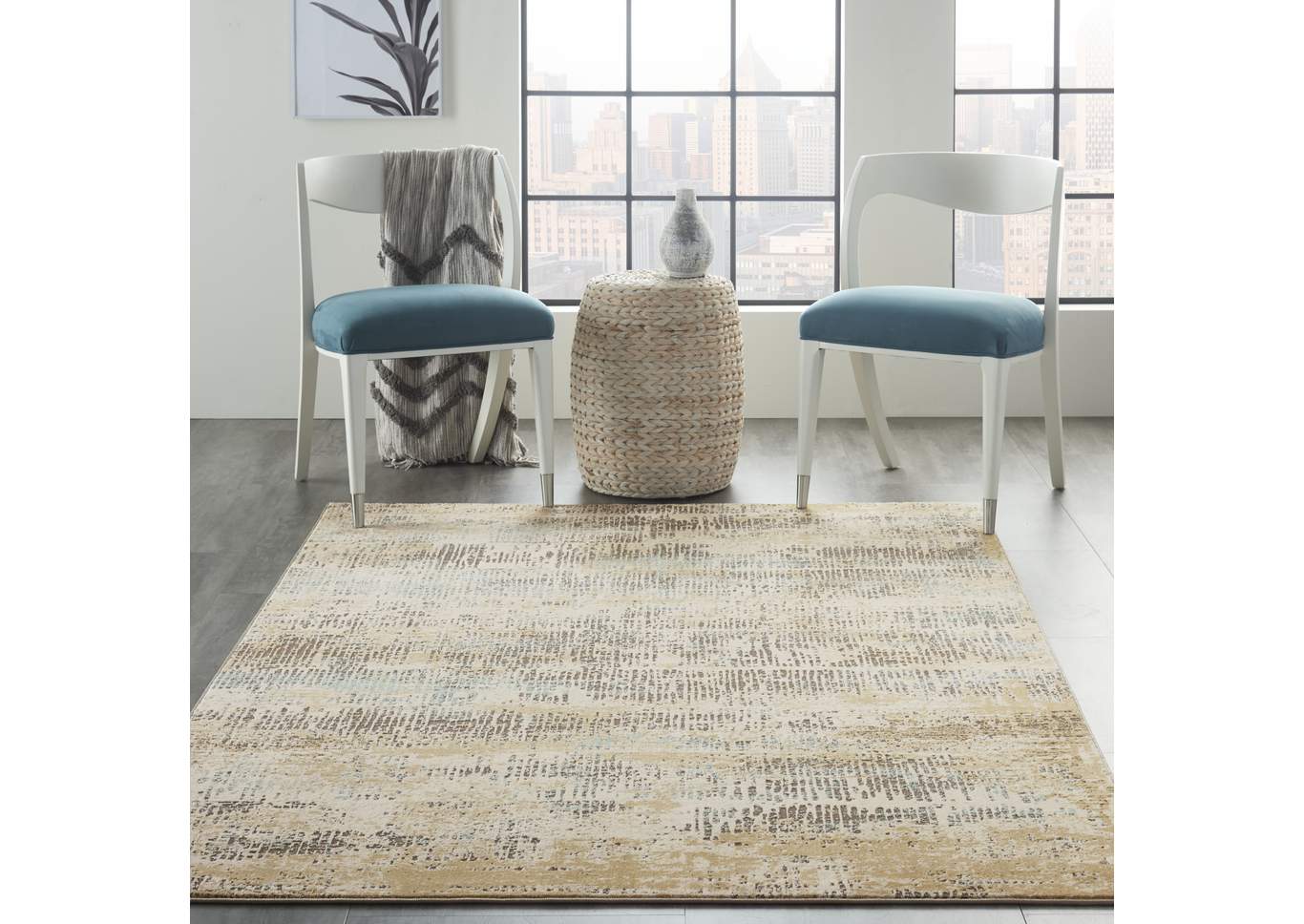 Michael Amini MA90 Uptown 4' x 6' Area Rug,Nourison