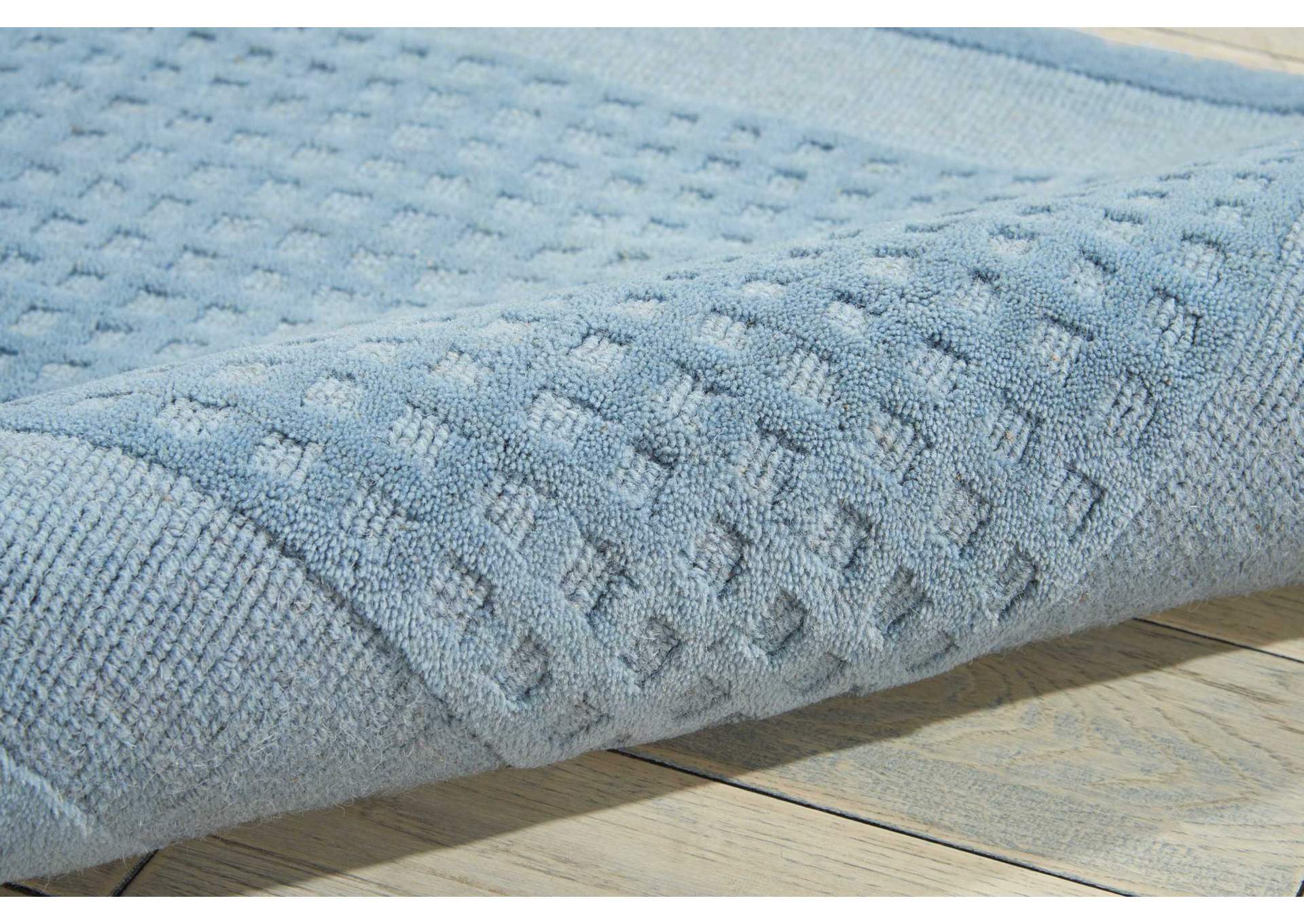 Nourison Westport WP30 Blue 8' Runner Hallway Rug,Nourison