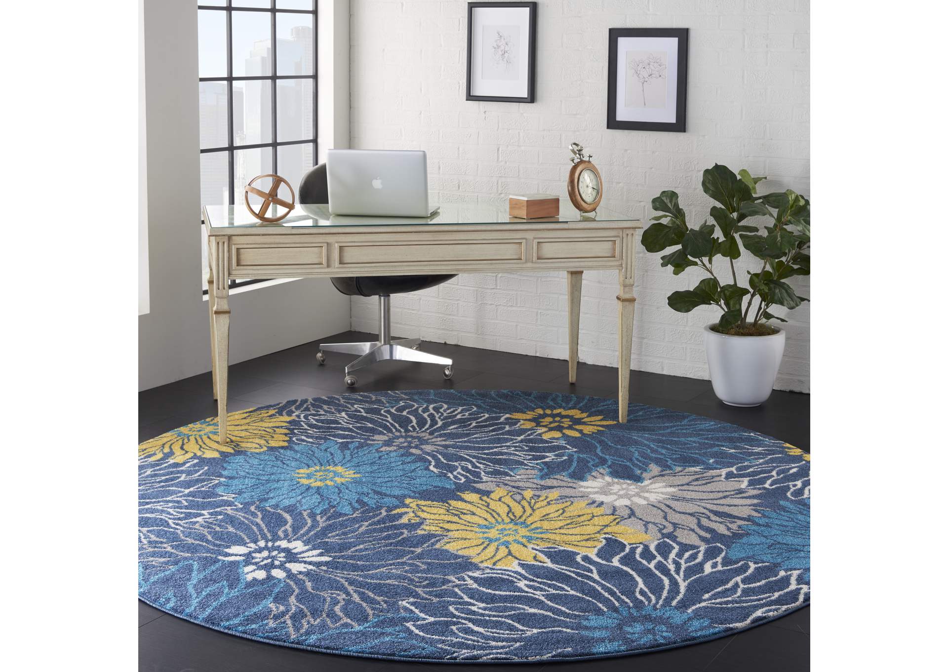 Nourison Passion 8' Round Area Rug,Nourison