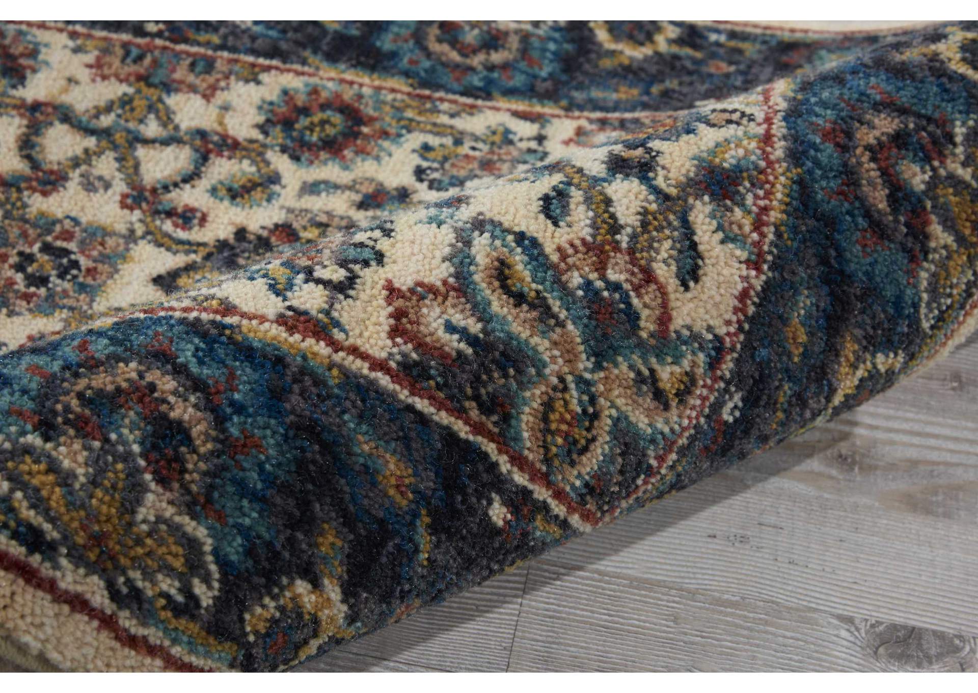 Nourison 2020 NR201 White Multicolor 3'x5' Area Rug,Nourison