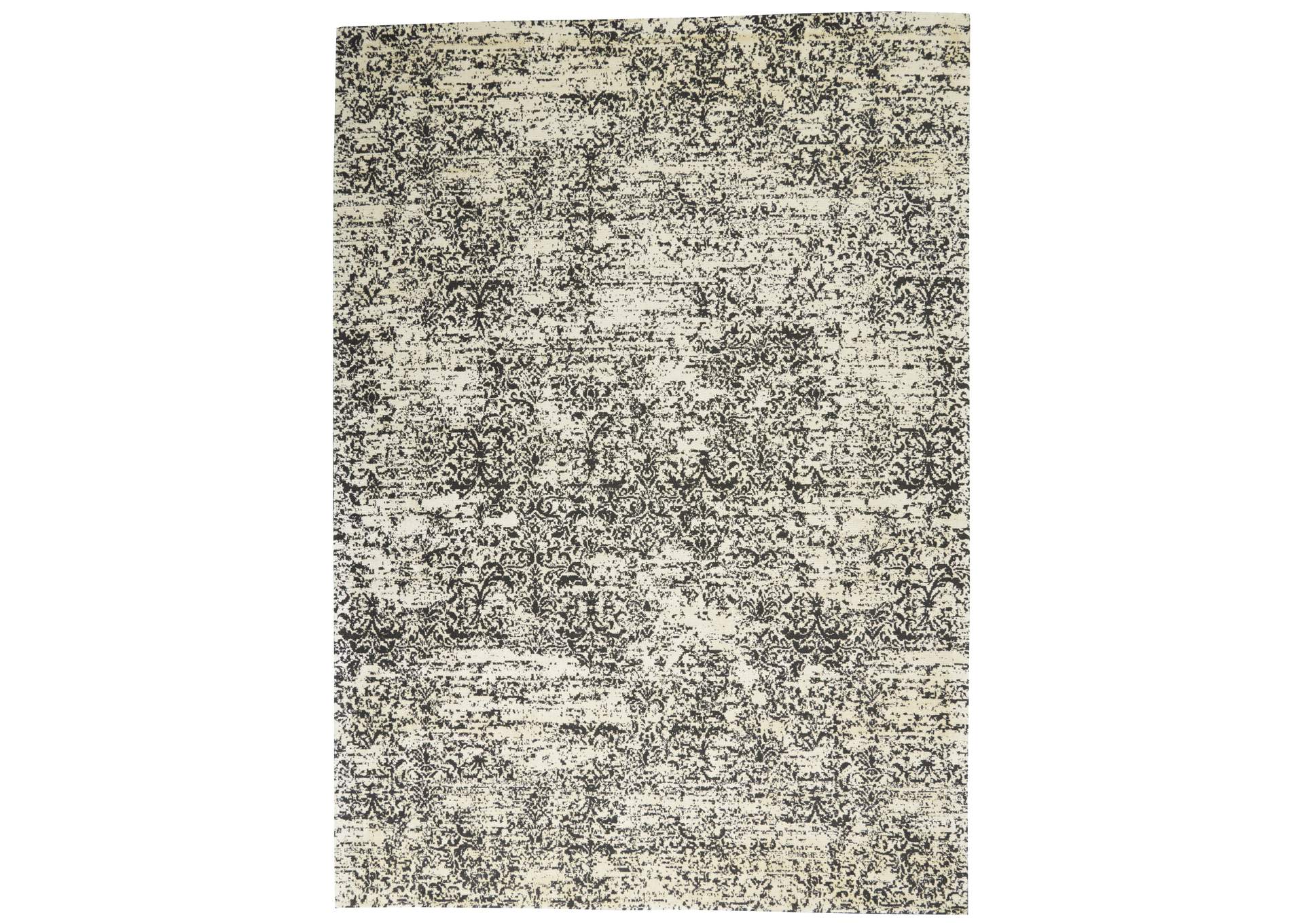 Calvin Klein Home Maya MAY08 Hematite 8'x11' Rug,Nourison