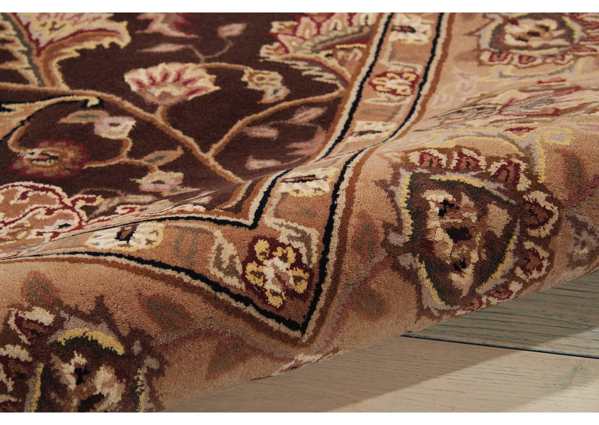 Nourison 2000 2206 Brown 12'x15' Area Rug,Nourison