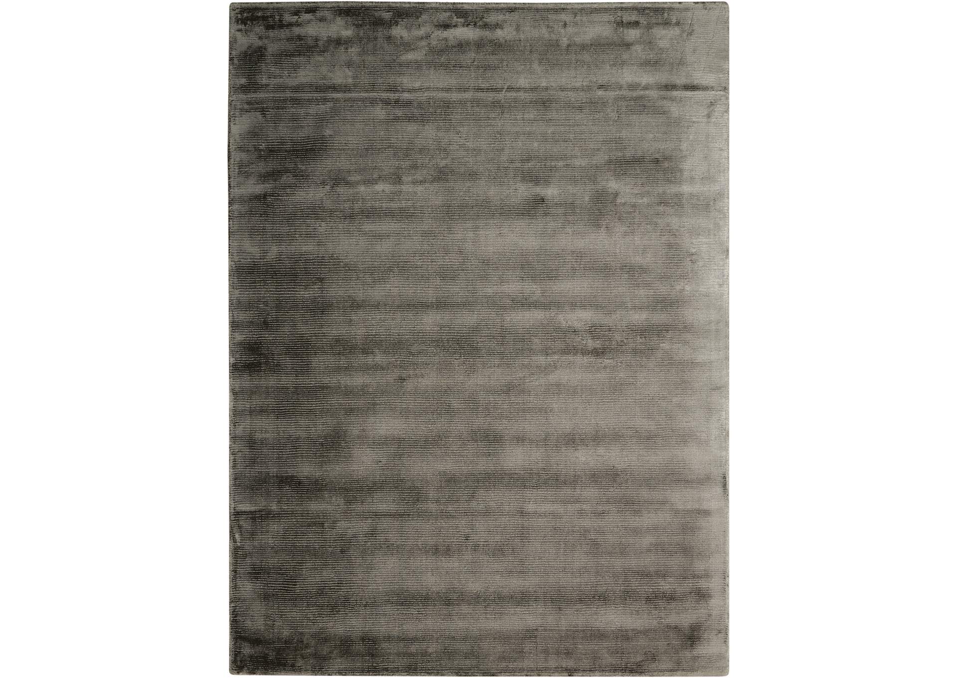Calvin Klein Home Lunar LUN1 Grey and Black 4'x6' Area Rug,Nourison