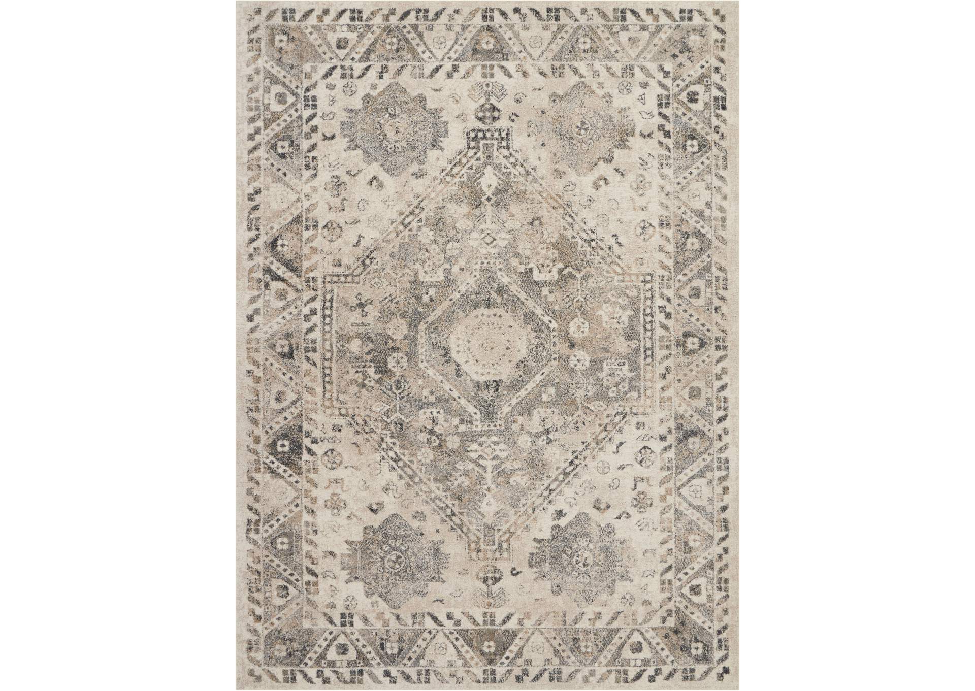 Nourison Fusion FSS11 Grey 8'x11' Oversized Plush Shag Rug,Nourison