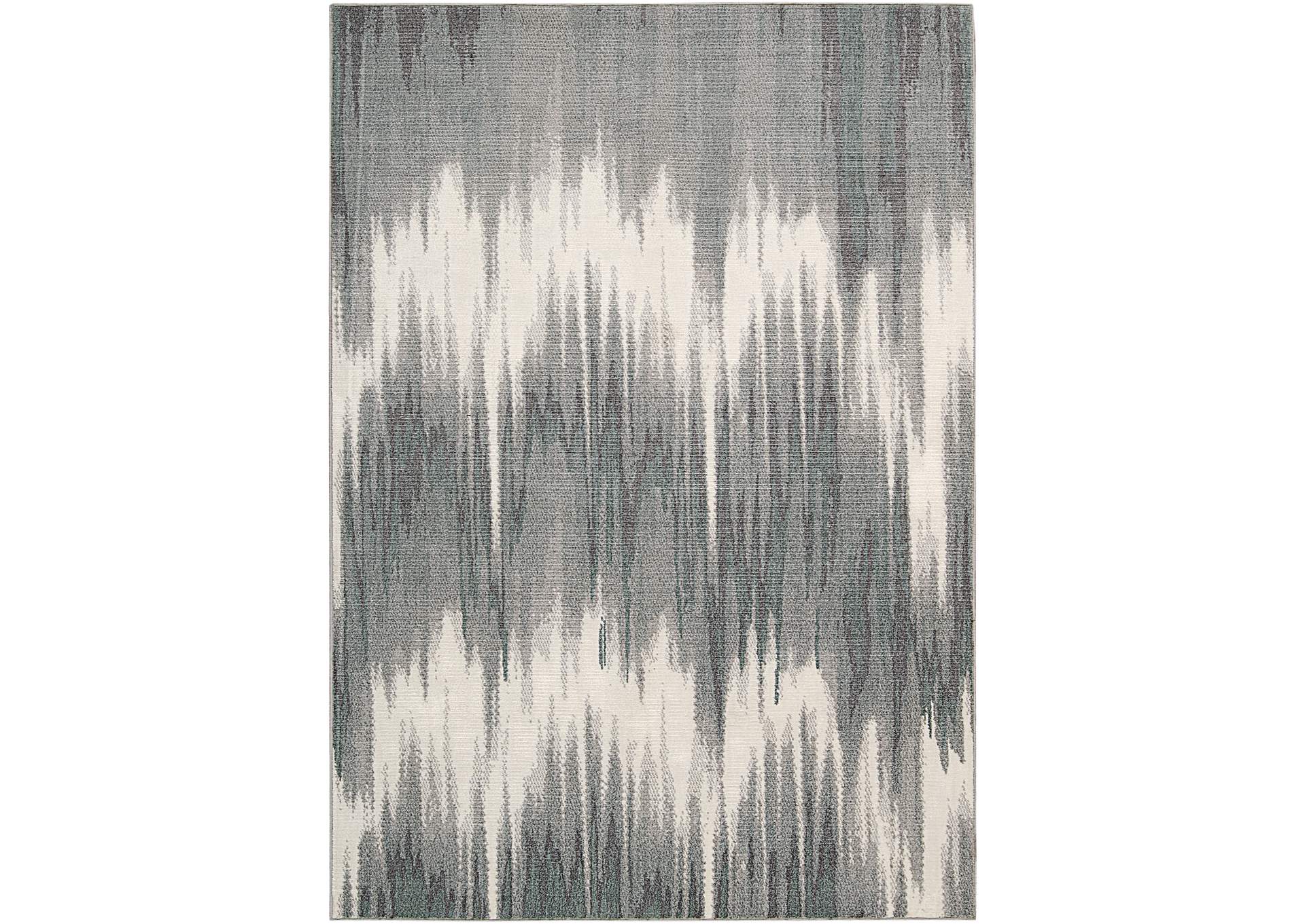 Calvin Klein Home Gradient Grey 6'x8' Area Rug,Nourison