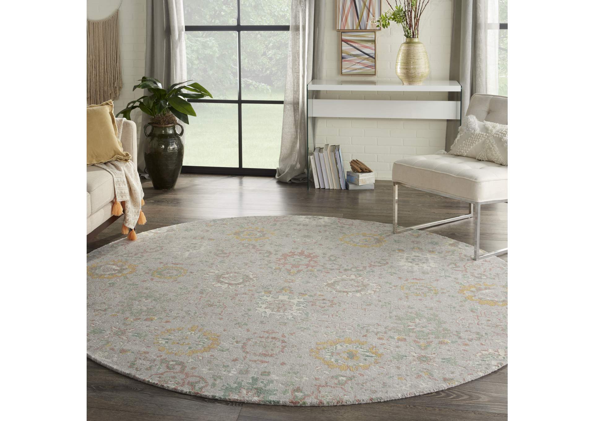 Nourison Twilight 8' Round Area Rug,Nourison
