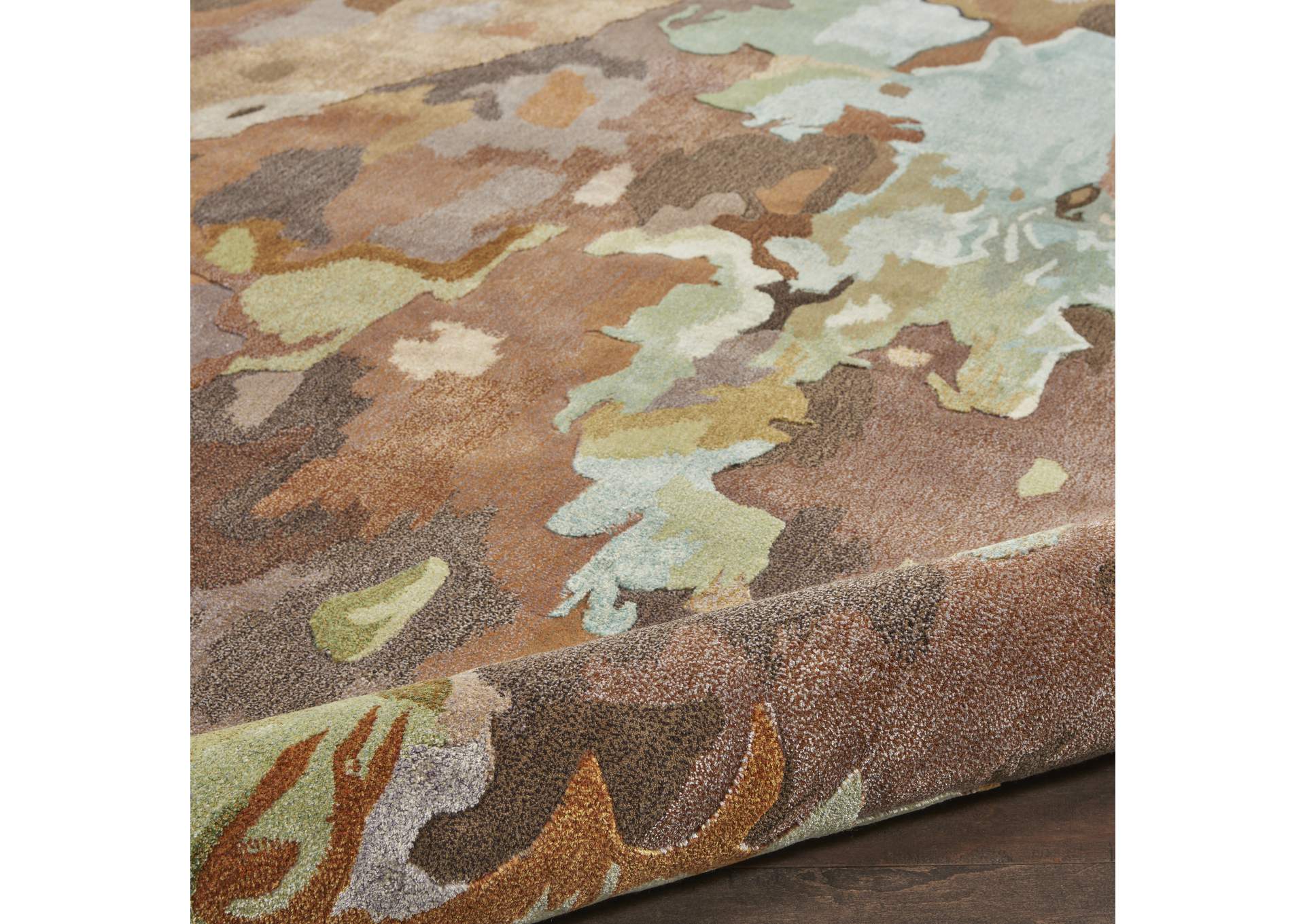 Nourison Prismatic 12'x15" Multicolor Abstract Oversized Area Rug,Nourison