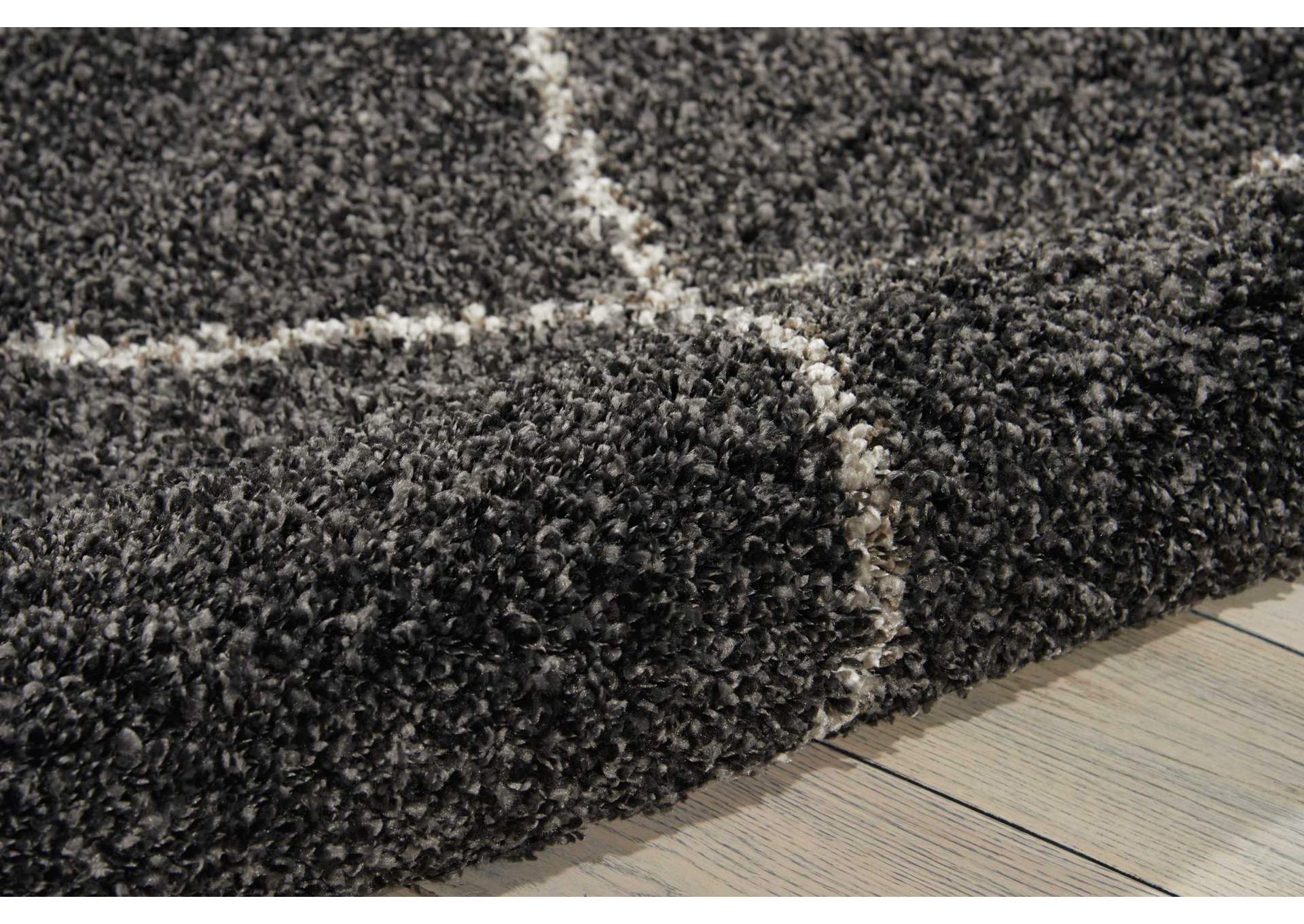 Nourison Brisbane BRI03 Black 5'x7' Area Rug,Nourison